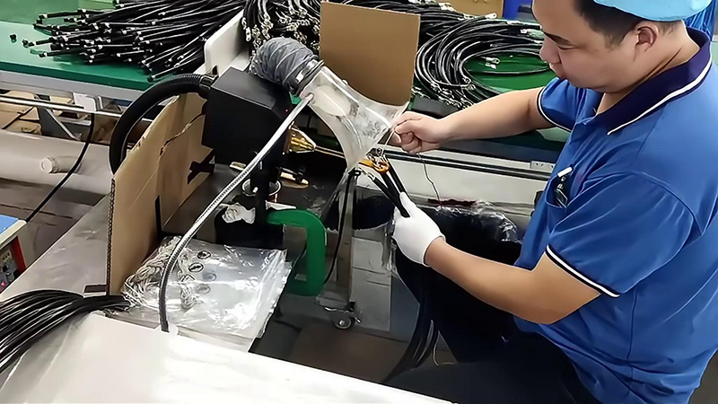 高频焊接机，轻松实现接线端子锡焊，让你的工作更轻松！