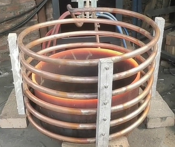 中大型钢管退火热处理用超音频91视频下载链接加热设备